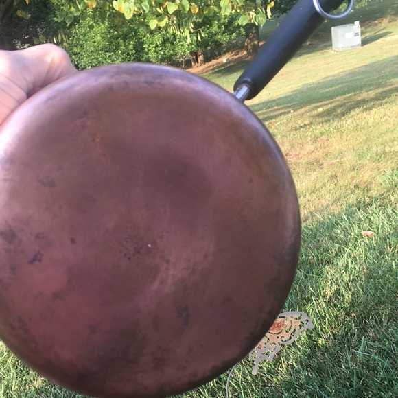 Vintage Revere Ware copper clad stainless 2 quart saucepan slide hang ri… - Picture 4 of 9